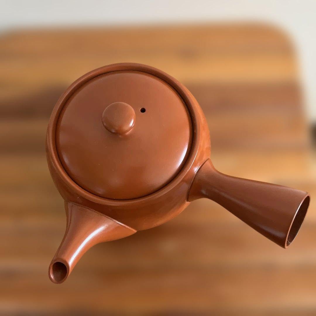 幸崎達彦 作 備前焼 備前手造り白混龍宝瓶 煎茶器 急須 幸崎達彦 作