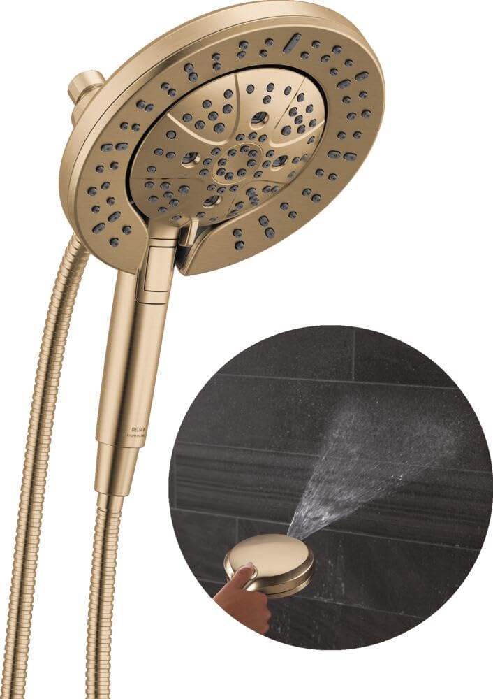 Delta Faucet 7-Setting In2ition 2-in-1 Dual Shower Head with