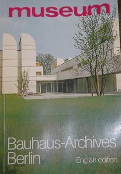 Paperback The Bauhaus archives Berlin, Museum of Design Book