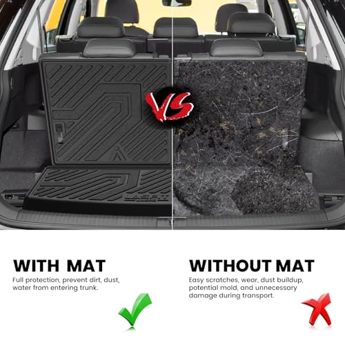 Image of LASFIT for 2018-2024 Volkswagen Tiguan Cargo Liner, Custom fit for 7 Seats