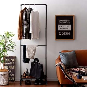 アノニマスデザイン メタルポールハンガー インダストリアル モダン