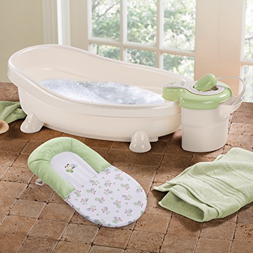 summer soothing spa and shower baby bath