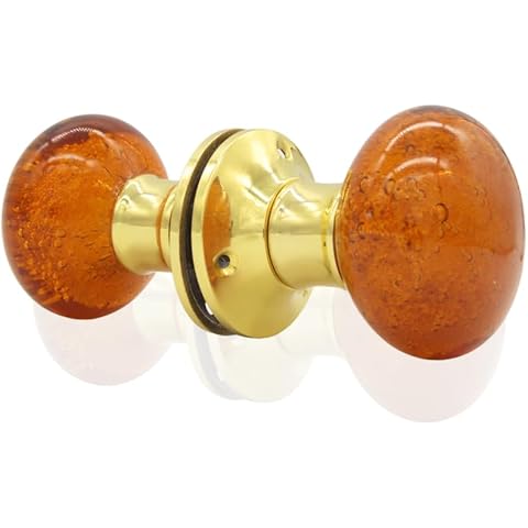 Brass Door Knob Set for Interior Doors Cover