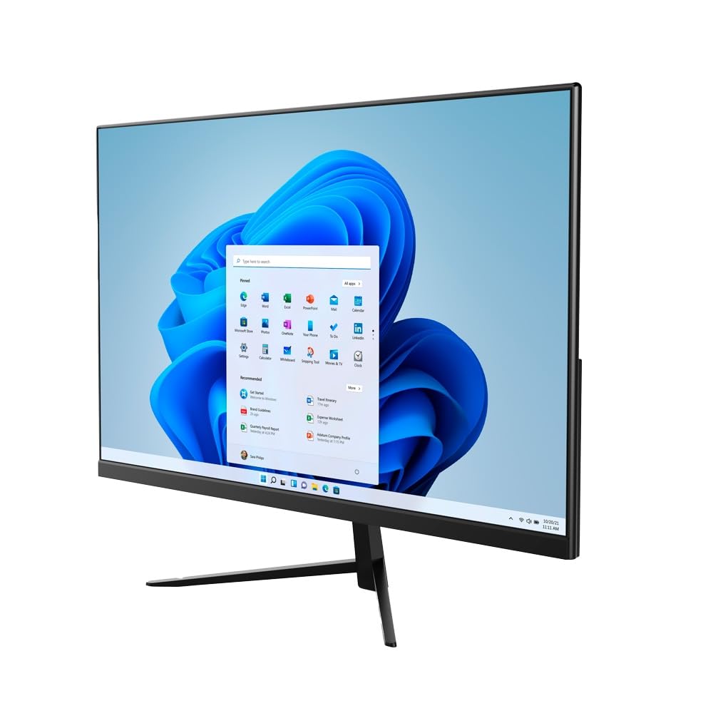 All in One, Windows 11 Home, 23,8 Pol. Full HD, Intel Core i3 (8ª