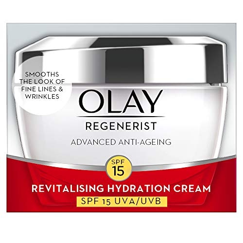 Image of Olay Day Cream Regenerist Microsculpting Moisturiser (NON SPF), 50g And Olay Day Cream Regenerist Collagen Boost SPF 15, 50g