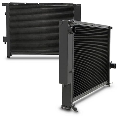 Gravity Performance High Flow Cooling 42mm Aluminium Performance Car Engine Radiator Replacement Compatible With BMW Z3 3.2 97-03