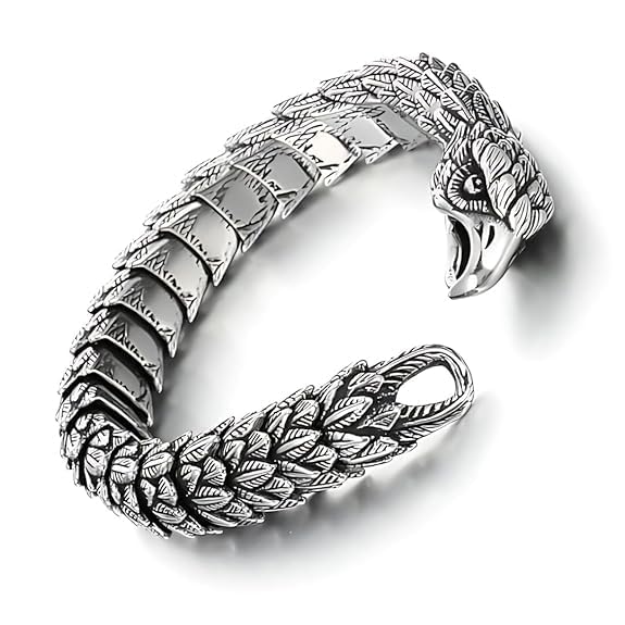 Image of THE MEN THING Premium Men's Pure Titanium Steel Bracelets Collection - (8 inch)