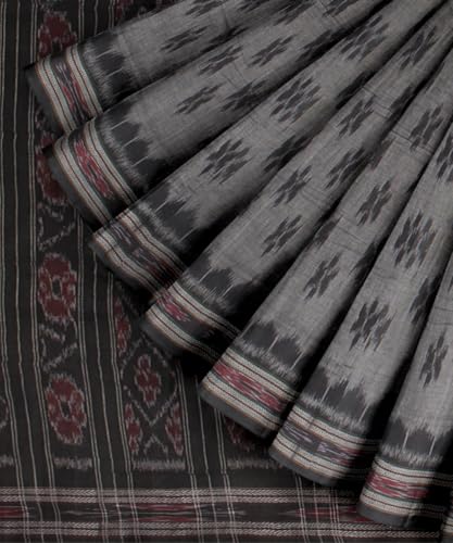 COTTONSILK & KHANDUAPATA sambalpuri silk saree – image 3