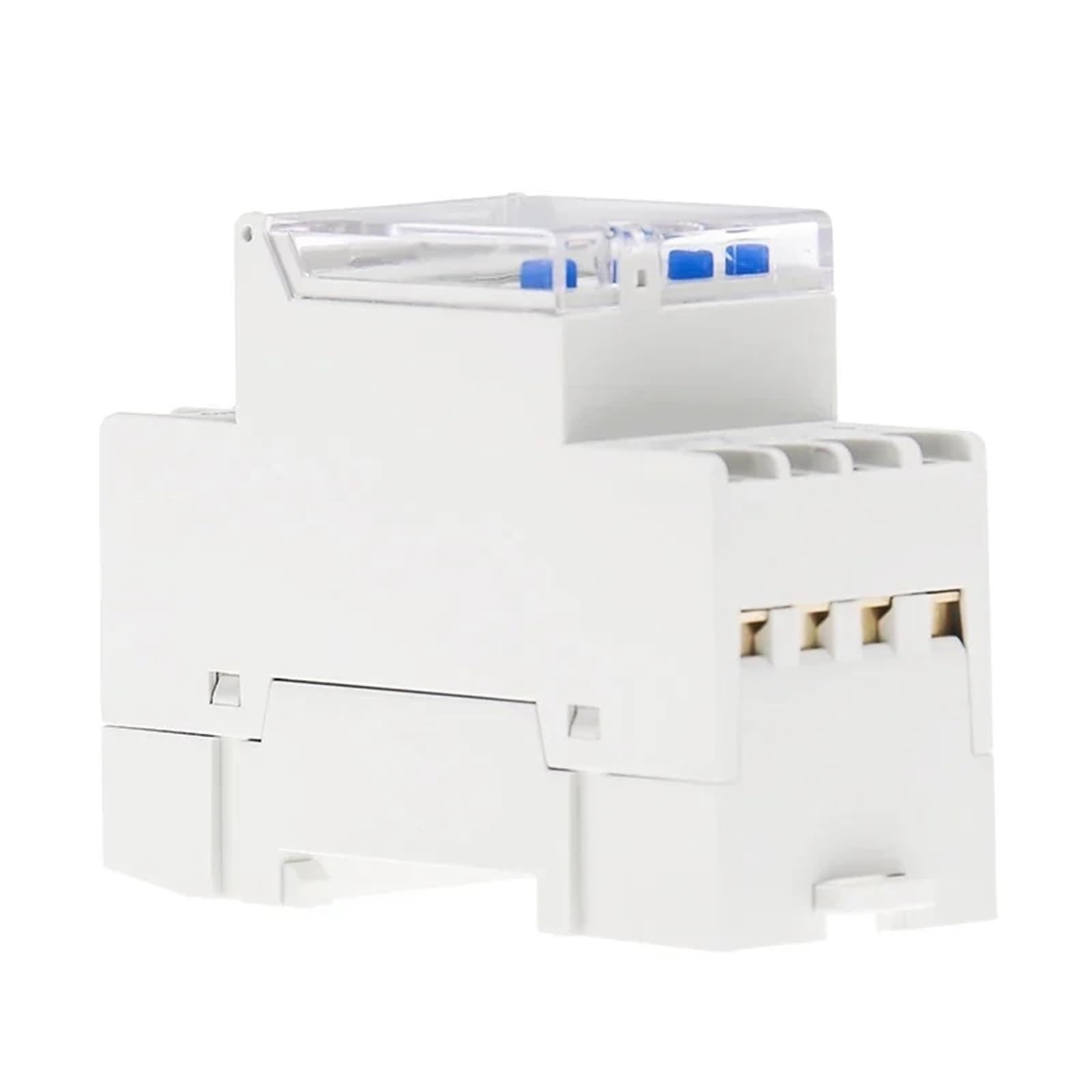 Temporizador programable de 2 canales con contactos de conmutación, interruptor temporizador digital con batería, 16 A, 220 V, 110 V(THC-822-220VAC)