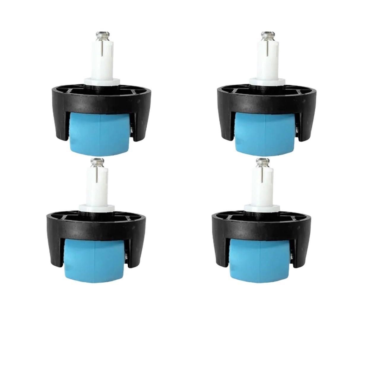 KQVEWPSGF Spare Front Wheel,Compatible For Cecotec,Compatible For Conga, 3090 3091 3092, Robot Vacuum Cleaner Accessories Parts(4pcs)