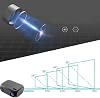 Mini 1080P HD Portable Home Entertainment Video Projectors, Multimedia Home Theater with Remote Controller, Support HDMI, AV, SD, USB,D
