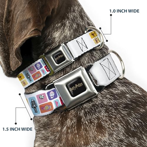 Collier pour chien Harry Potter haut de gamme avec boucle metal
