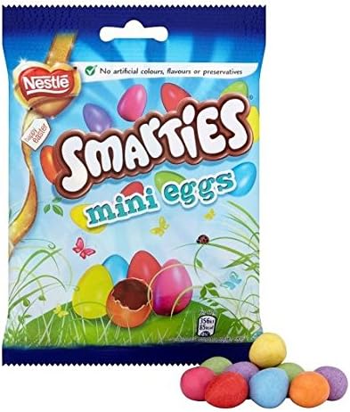 Smarties Mini Eggs 80g (Pack Of 3)