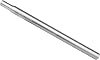 PLATT Bike Seatpost Aluminum Alloy Extra Long 17.7inch450mm Replacement Bicycle Fixed Gear Seatpost for E-Bike BMX Bike φ 25.427.228.630.831.6mm