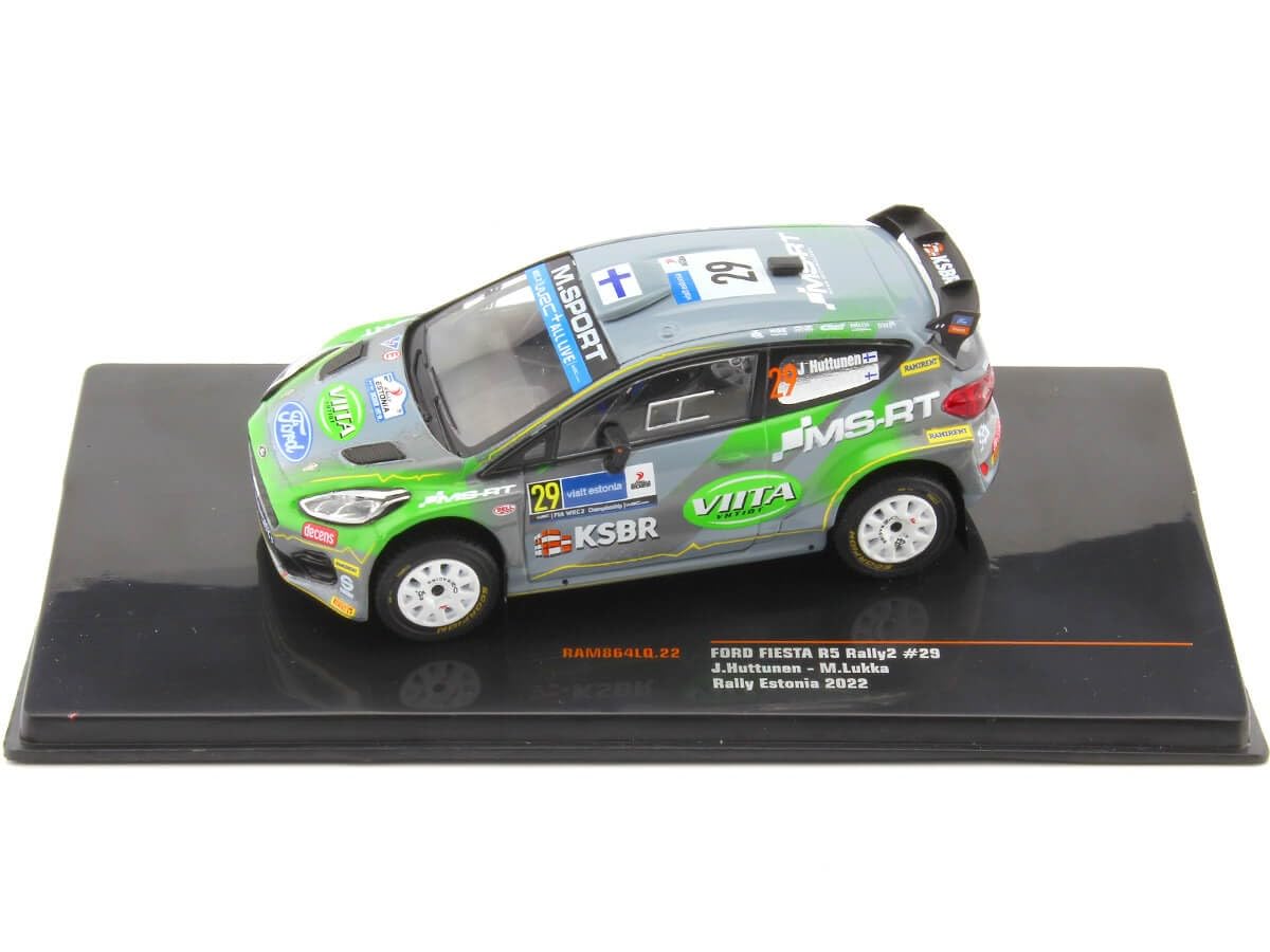 FORD FIESTA R5 RALLY2 N.29 RALLY EASTLAND 2022 HUTTUNEN/LUKKA 1:43