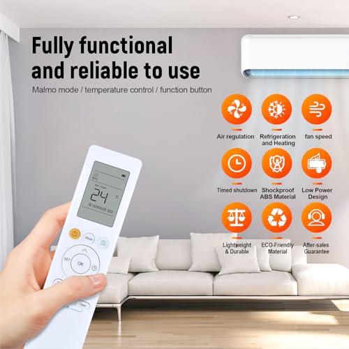 Télécommande RG10A-BGEF compatible SystemAir pour climatisation fixe - 5