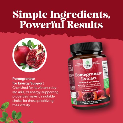 Nature's Craft Pomegranate Extract Capsules