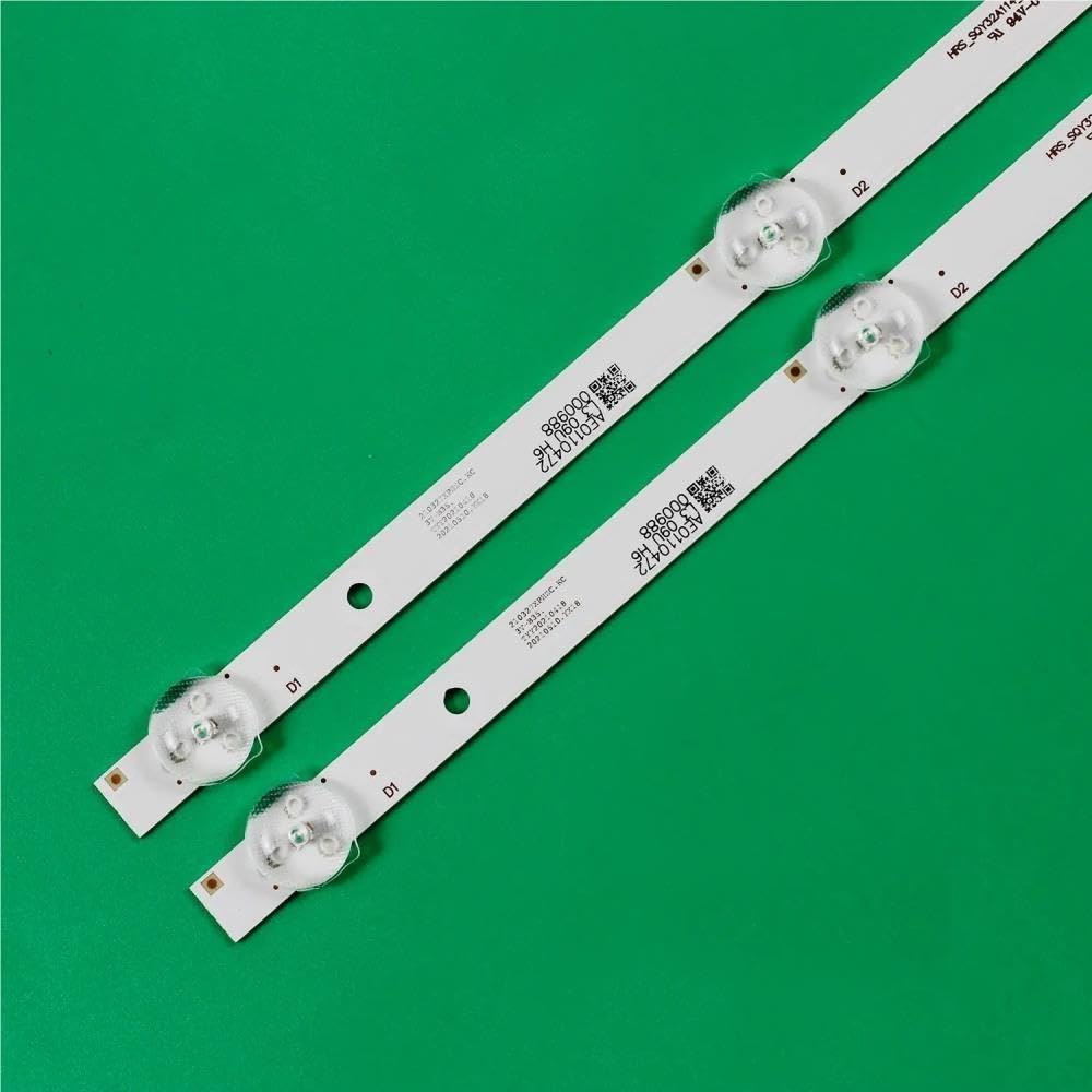 Striscia di retroilluminazione TV LED HRS SQY32A114 2X6 2W MCPCB JL D32061330 031AS M V02 adatta for ECON EX 32HT002B V1T09 EX-32H 32IH170 RLED3221-D