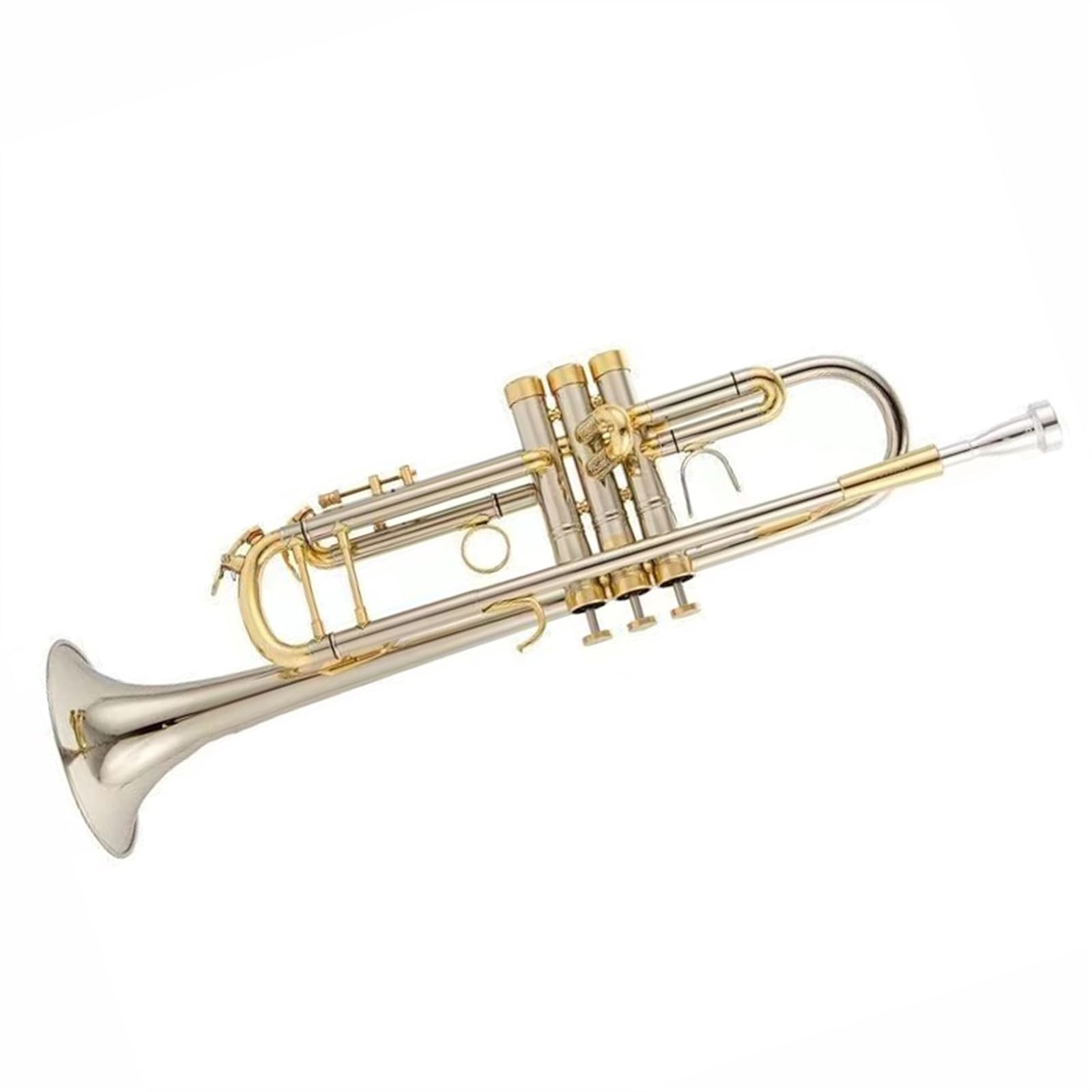 Standard Trompeten Trompete Instrument Weiß Kupfer B Flache Trompete Anfänger Professionelle Sound Reiche