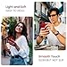 FireNova Designed for iPhone 14 Case, Silicone Upgraded [Camera Protection] Phone Case with [2 Screen Protectors], Soft Anti-Scratch Microfiber Lining Inside, 6.1 inch, Deep Red