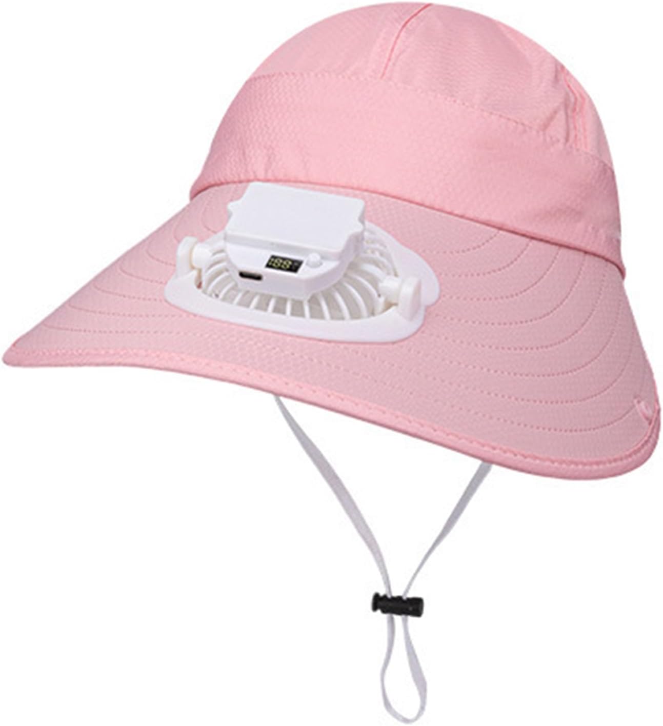USB Rechargeable Cooling Fan Hat Detachable Neck Cover Fisherman for Men Women Outdoor Adventures Headwear Outdoor Cooling