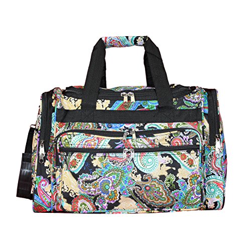 World Traveler Classic Prints 19-inch Duffel Bag, Multi Paisley
