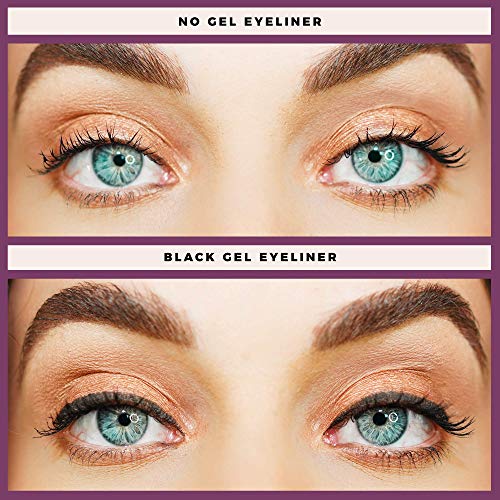 Blinc Gel Eyeliner, Eye Liner Enriched With Vitamin E, Highly-Pigmented, Long-Wearing, Quick-Drying, Water-Proof, Clean, Vegan And Cruelty-Free, Dark Brown, 4.3G / 0.15 Oz. #TOP7