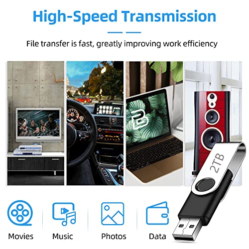 Usb Flash Drive High-Speed Thumb Drive Waterproof Memory Stick Metal Usb Drive Data Storage With Keychain Design Pen Drive Jump Drive For Data Backup And Transfer For Pc/Laptop #TOP3