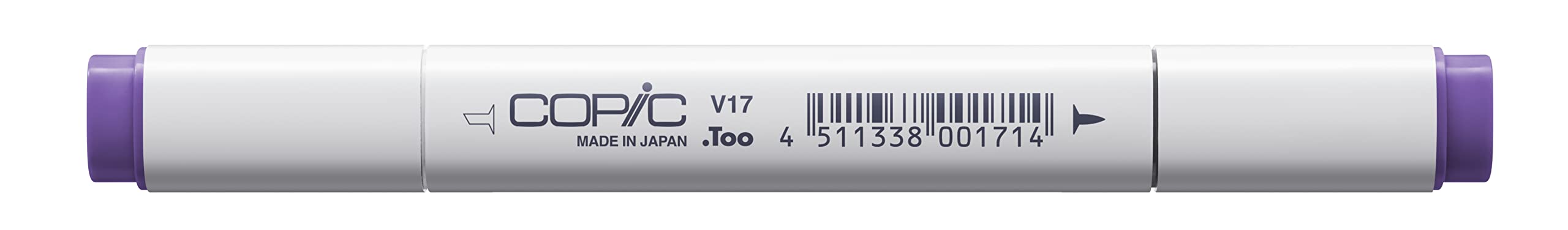 Copic Classic Coloured Marker Pen - (V-17) Amethyst, For Art & Crafts, Sketching, Highlighter, Design, Anime, Professional & Beginners