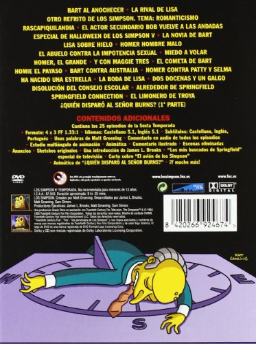 Los Simpson T6 (4) [DVD]