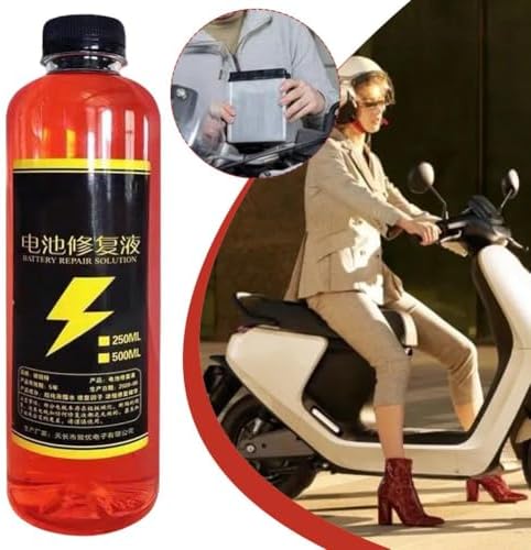 500ML Battery Restore for Lead Acid Batteries, Battery Restore Liquid Solution Batter-y Acid Solution for Batter-y Renewal Lead Liquid Terminal Aci-d Cleaner Resto-re (Style D) — view 8