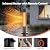 Outdoor Heater for Patio 1500W, 8H Timer, IP34 Waterproof, Infrared Electric Patio Heater, 8 Levels Heating for Garage Backyard Black with Dustproof Cover