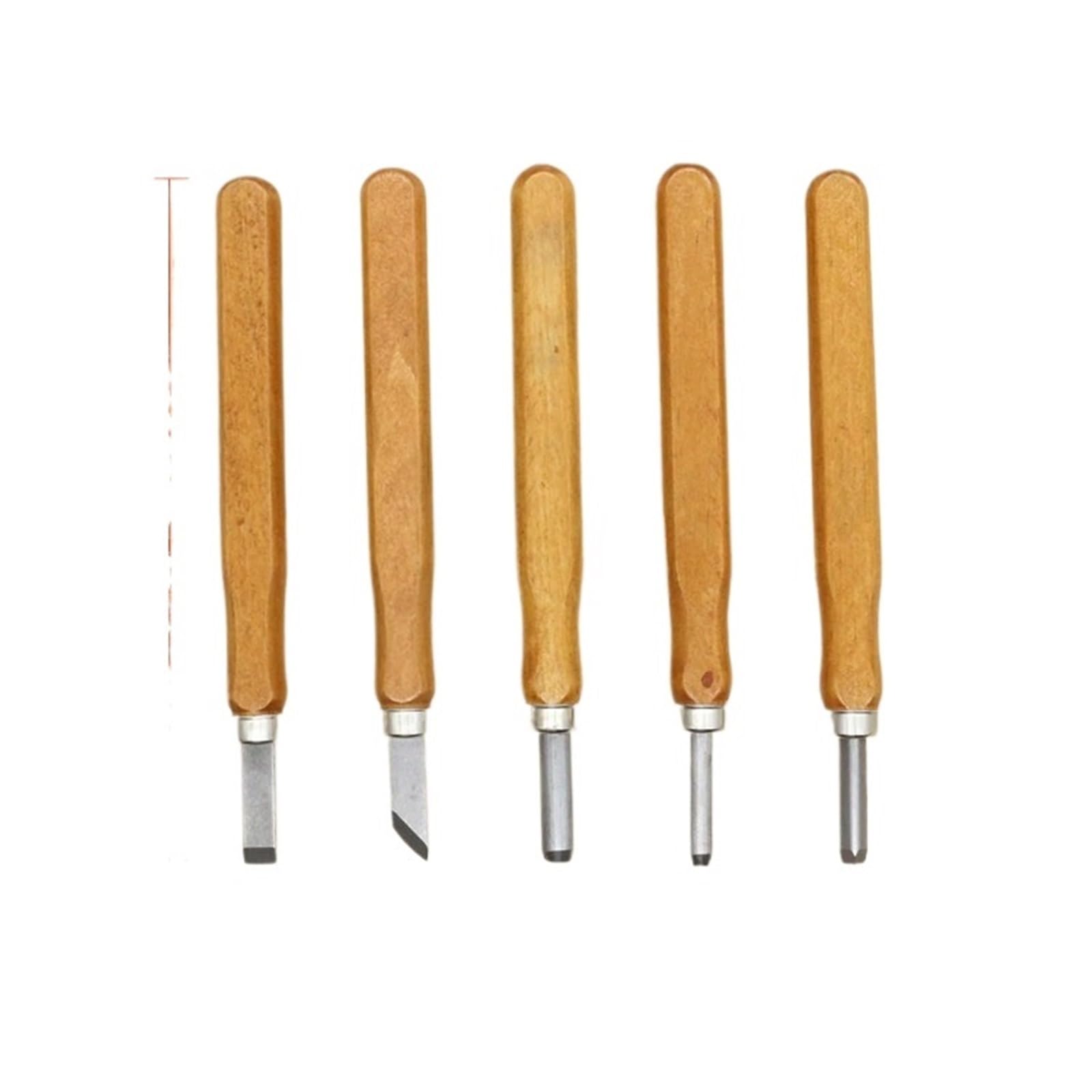 Kit per Intaglio del Legno 3-5 Pezzi Scalpelli per Intaglio del Legno Strumenti Intaglio del Legno per Fai da Te Incisione per Lavorazione del Legno Coltello per Intaglio dell'uliv