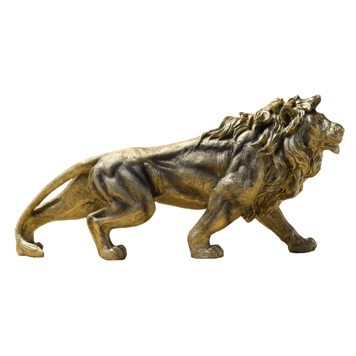 Statue lionceau chinois résine pour chasser le stress du bureau et décorer
