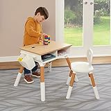 ensemble naissance liberty Caractéristiques : idéal pour les enfants de 2 à 8 ans. L'ensemble table et chaises d'inspiration scandinave combine fonctionnalité avec des lignes simples et une esthétique qui mettent en valeur une palette de bois naturel et de blanc neutre qui sera élégante et moderne dans n'importe quelle pièce.