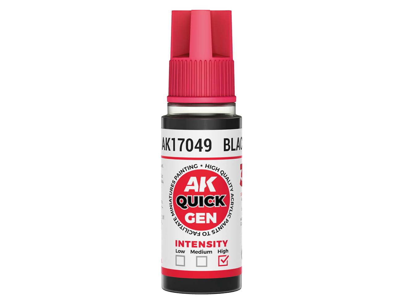 Ak Interactive Black Ak Quick Gen Ak17049 (18Ml) 18Ml