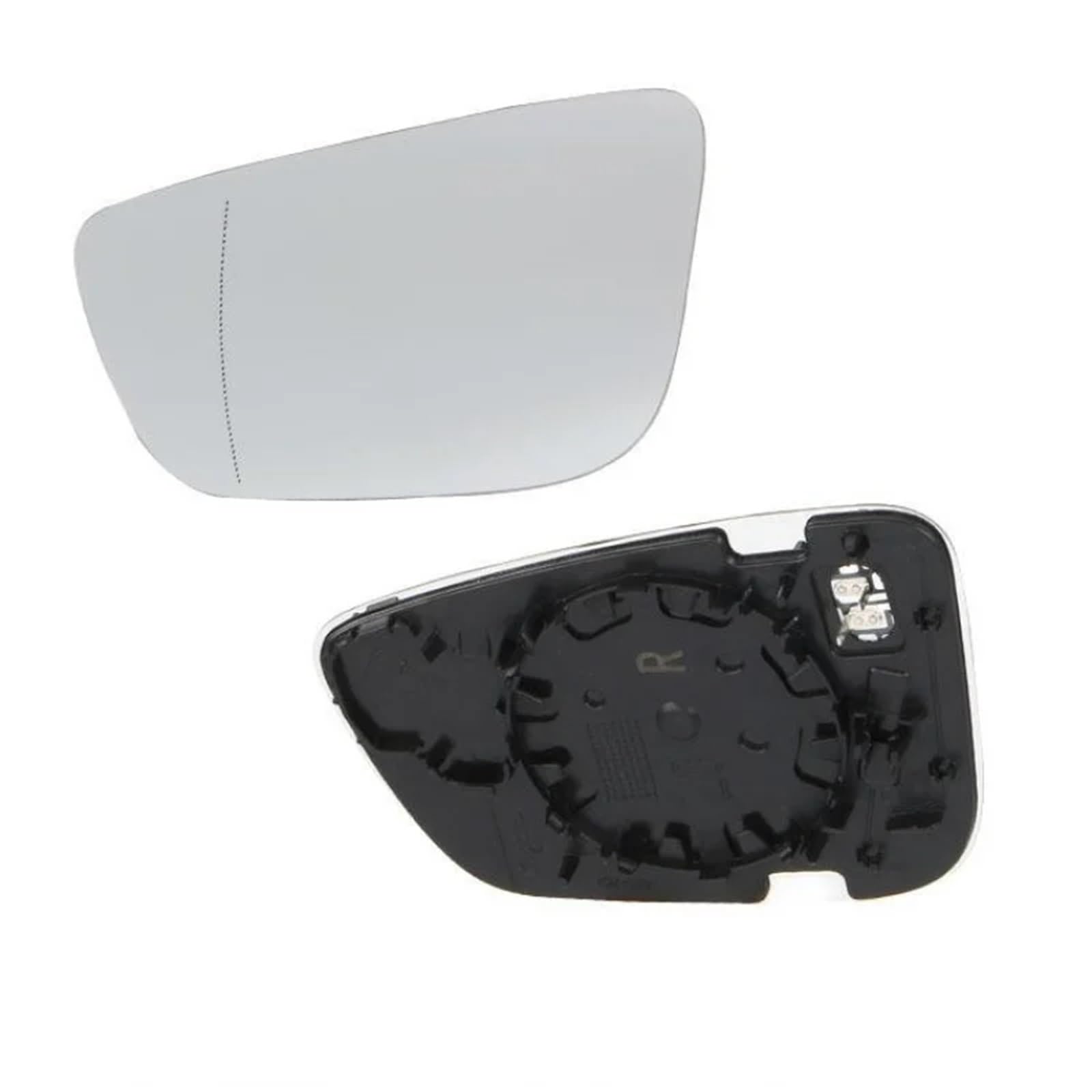 Vetro Dello Specchietto Retrovisore Lente specchietto retrovisore 51167445413 applicabile al 2018-2020 per BMW Serie 3 5 7 G11 G12 G20 G30 installare(Right)
