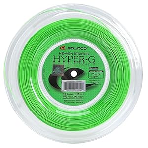 Solinco Hyper-G 1,15 mm Tennissaite – 200m Grün