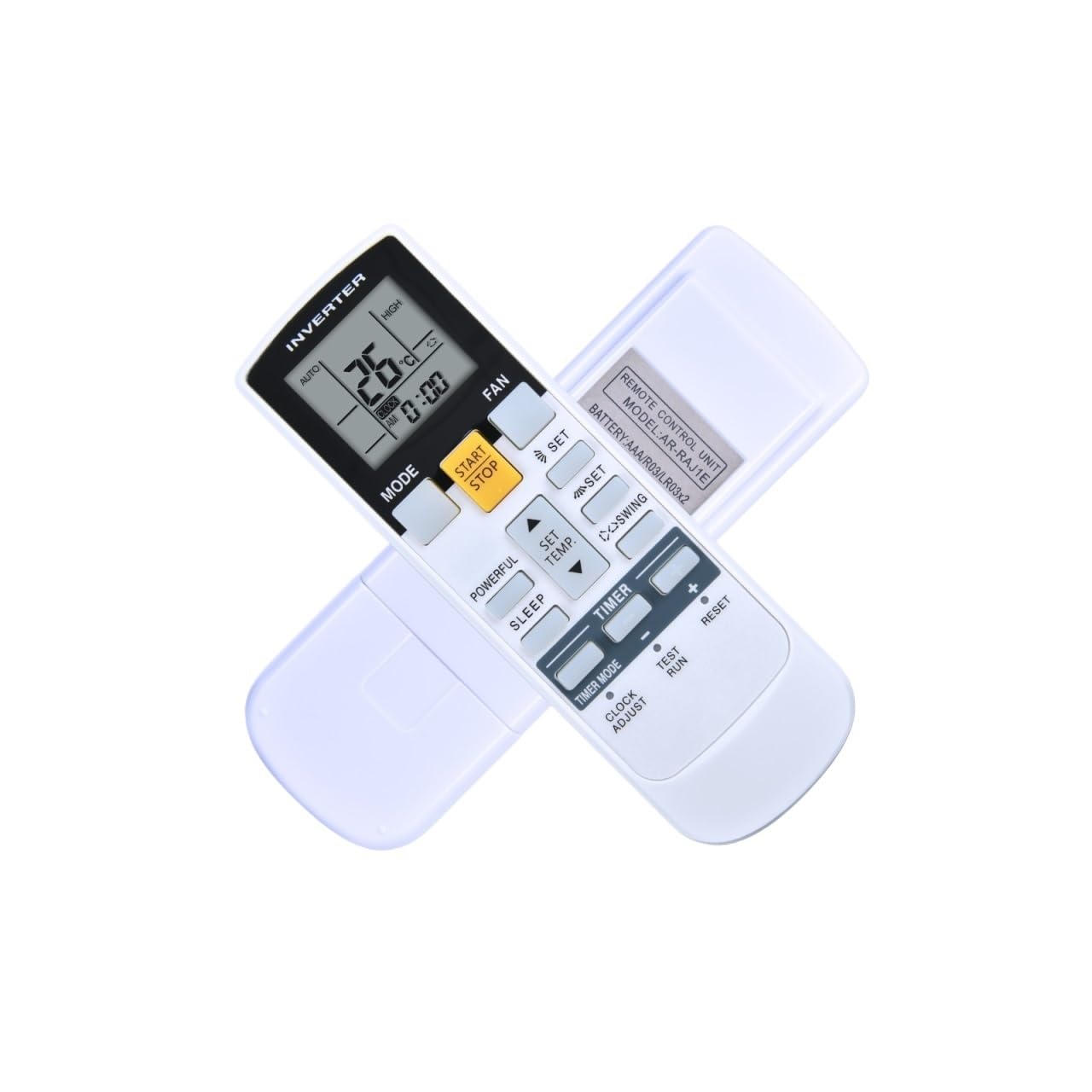 Telecomando Universale for climatizzatore Fujitsu AR-RAJ1E AR-RAH1U AR-RAH1E AR-RAH2E AR-RY13 AR RY13 AR-RY3