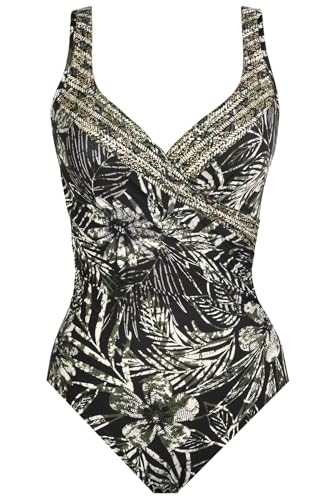 Miraclesuit Women's Swimwear Boa Blues Peregrina Underwire Bra Tummy Control One Piece Swimsuit4