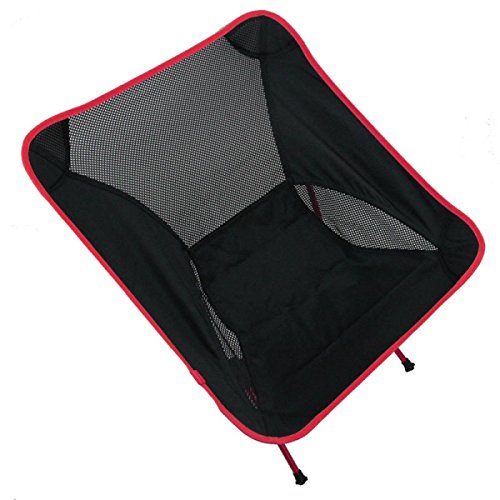 Silla Plegable Al Aire Libre Portátil Ultraligera Silla De Luna Aleación De Aluminio De Aviación Taburete De Pesca Ocio Bocetos Sillón,Red