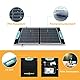 Solarmodul 200W Faltbares Solarpanel Solartasche, Outdoor Solarpanel mit 3 USB-Anschlüssen zum Laden für Handys und Tablets, ideal für Wohnmobil, Boot, Camping und Notfallsituationen