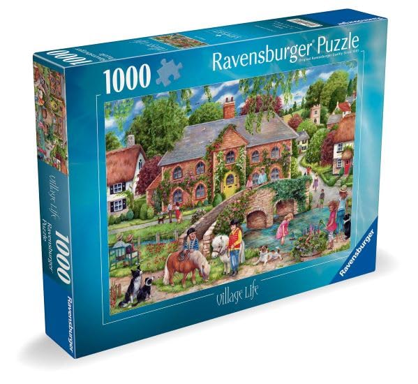 Ravensburger Village Life - Rompecabezas de 1000 piezas para adultos y niños a partir de 12 años