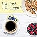 SUGARLY SWEET Zero Calorie Sweetener Packets with Sucralose, Sugar Substitute, Sugar Alternative, Yellow Sweetener Packets, 2,000 Packets, 4.4 Pound (Pack of 1)
