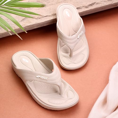 Image of TRASE Slippers for Women | Mild Acupressure Flip Flops | Lightweight, Anti-Skid & Waterproof Ladies Chappal