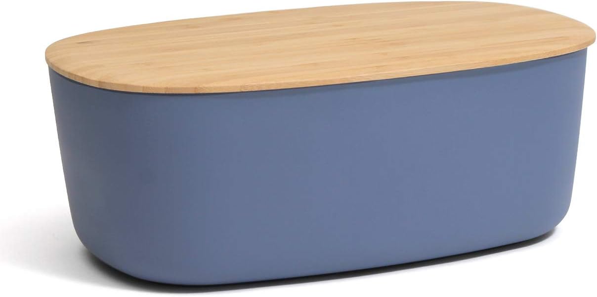 ステルトン(Stelton) リグティグ(RIG-TIG) ブレッドボックス ダークブルー 保存容器 Z00038-4 6.8L [並行輸入品]