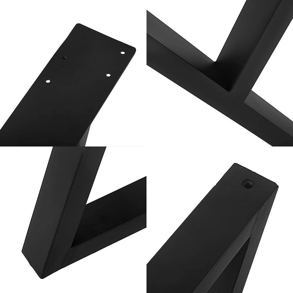 Metal Furniture Legs Industrial Dining Table Legs,Black Cast Iron