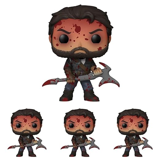 Funko Pop! Movies: Mandy - Red Miller (Bloody) (Pack Of 4)
