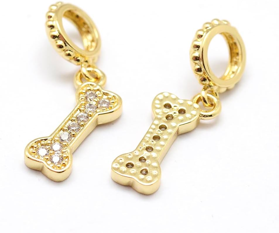 LiQunSweet Mixed Fruit Food Pet Heart Trip European Dangle Large Hole Charms DIY Jewelry Bracelet