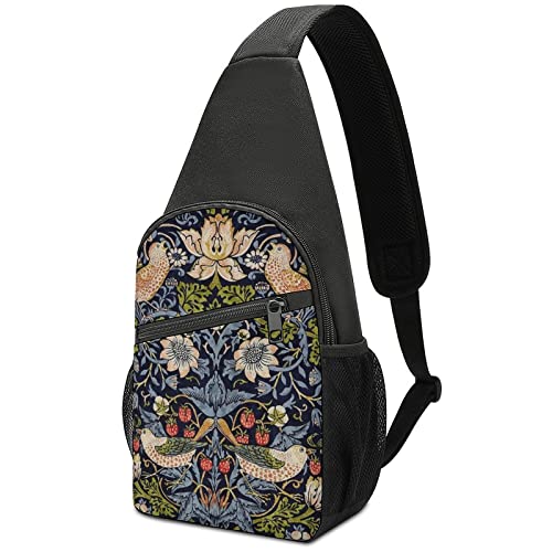 [RFSHOPWO] �{�f�B�o�b�O �� William Morris �E�B���A�� �����X �������̓��l �����V�����_�[ �V�����_�[�o�b�O �E�G�X�g ���|�� �N���X�{�f�B �����|�[�`�t�� ���s �ʊw �ʋ� �j�����p ���E���|���\